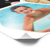 Multi-Foto Collage Erinnerungen Einfach Moderner P Fotodruck (Ecke)