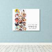 Multi-Foto Collage Erinnerungen Einfach Moderner P Leinwanddruck (Insitu (Holzboden))