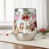 Multi-Foto Collage Moderner Personalisierter Name