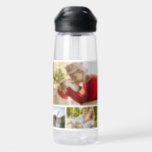 Multi-Foto Collage Moderner Personalisierter Name Trinkflasche<br><div class="desc">Multi Foto Collage Moderne Personalisierte Name Wasser Flasche bietet eine Foto-Collage von neun Ihrer Lieblings-Fotos. Personalisiert mit Ihrem Namen in modernem schwarzen Skript. Perfekt zum Geburtstag, Weihnachten, Muttertag, Vatertag, Großeltern, Bruder, Schwester, bester Freund und vieles mehr. FOTO TIPP: Zentrieren Sie Ihre Fotos vor dem Hochladen nach Zazzle. Entworfen von ©Evco...</div>