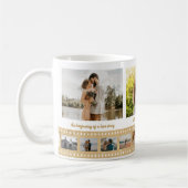 Multi-Foto Collage Neuer Geburtstag Kaffeetasse (Links)