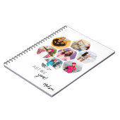 Multi Foto Collage NUR WENN SIE Personalisierten N Notizblock (Linke Seite)