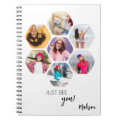 Multi Foto Collage NUR WENN SIE Personalisierten N Notizblock (Vorderseite)