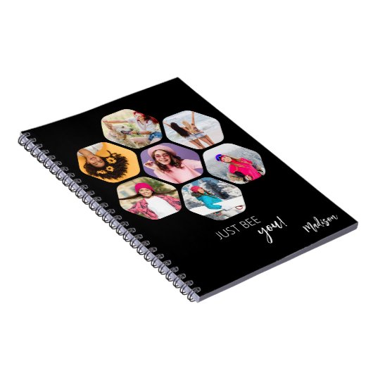 Multi Foto Collage NUR WENN SIE Personalisierten N Notizblock (Rechte Seite)