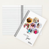 Multi Foto Collage NUR WENN SIE Personalisierten N Notizblock (Innen)