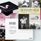 Multi-Foto Daughters Abschluss Open House Postkarte
