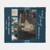 Multi-Foto für das Gedächtnis Fleecedecke (Vorderseite (Horizontal))