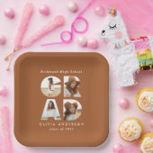 Multi-Foto grad moderne elegante Party Dekoration Pappteller (Party)