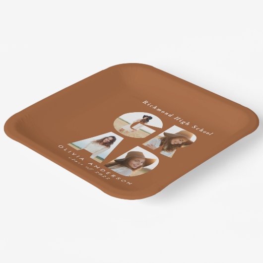 Multi-Foto grad moderne elegante Party Dekoration Pappteller (Gewinkelt)