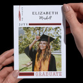 Multi-Foto-Graduierungspartei Einladung