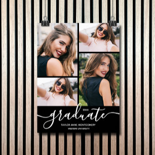 Multi-Foto-Graduierungspartei Poster
