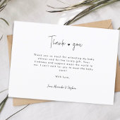 Multi Foto Handschrift Baby Dusche Vielen Dank Dankeskarte