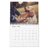 Multi-Foto-Kalender der Personalisierten Familie 2 Kalender (Feb 2026)