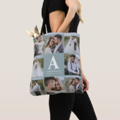 Multi-Foto-Monogramm-Anfangsvergünstigung Tasche (Von Nahem)