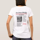 Multi Foto North Pole News Niedlich froh T-Shirt (Rückseite)