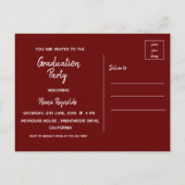 Multi-Foto Red 2024 Abschluss Ankündigung (Rückseite)