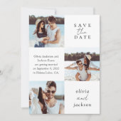 Multi Foto Script Hochzeit Save The Date (Vorderseite)