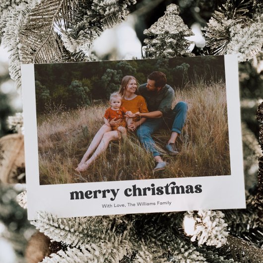 Multi-Foto-Weihnachtskarte Feiertagskarte