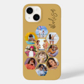 Multi-Fotomaterial Einfach Personalisiert Case-Mate iPhone Hülle (Rückseite)