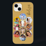Multi-Fotomaterial Einfach Personalisiert Case-Mate iPhone 14 Plus Hülle<br><div class="desc">Multi Foto Collage Simple Modern Personalisiert Name Hexagon Pattern Smartphone iPhone Case verfügt über eine Collage aus Foto Ihrer Lieblings-Fotos in einer Hexagon-Form. Personalisiert mit deinem Namen. Perfekt zum Geburtstag, Weihnachten, Muttertag, Vatertag, Großeltern, Bruder, Schwester, bester Freund und vieles mehr. FOTO TIPP: Zentrieren Sie Ihre Fotos vor dem Hochladen nach...</div>