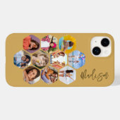 Multi-Fotomaterial Einfach Personalisiert Case-Mate iPhone Hülle (Rückseite (Horizontal))