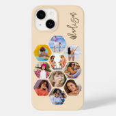 Multi-Fotomaterial Einfach Personalisiert Case-Mate iPhone Hülle (Rückseite)