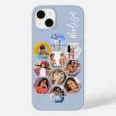Multi-Fotomaterial Einfach Personalisiert Case-Mate iPhone Hülle (Rückseite)