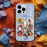 Multi-Fotomaterial Einfach Personalisiert Case-Mate iPhone 14 Pro Max Hülle<br><div class="desc">Multi Foto Collage Simple Modern Personalisiert Name Hexagon Pattern Smartphone iPhone Case verfügt über eine Collage aus Foto Ihrer Lieblings-Fotos in einer Hexagon-Form. Personalisiert mit deinem Namen. Perfekt zum Geburtstag, Weihnachten, Muttertag, Vatertag, Großeltern, Bruder, Schwester, bester Freund und vieles mehr. FOTO TIPP: Zentrieren Sie Ihre Fotos vor dem Hochladen nach...</div>