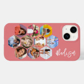 Multi-Fotomaterial Einfach Personalisiert Case-Mate iPhone Hülle (Rückseite (Horizontal))