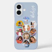 Multi-Fotomaterial Einfach Personalisiert Case-Mate iPhone Hülle (Rückseite)