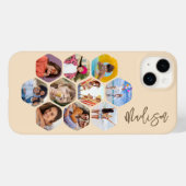 Multi-Fotomaterial Einfach Personalisiert Case-Mate iPhone Hülle (Rückseite (Horizontal))