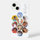 Multi-Fotomaterial Einfach Personalisiert Case-Mate iPhone Hülle (Rückseite)