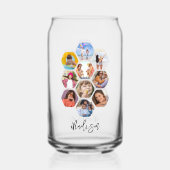 Multi-Fotomaterial Einfach Personalisiert Dosenglas (Vorderseite)