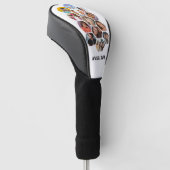 Multi-Fotomaterial Einfach Personalisiert Golf Headcover (angewinkelt)