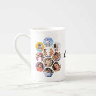 Multi-Fotomaterial Einfach Personalisiert Porzellantasse