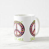 multi Frieden für alle Tasse (VorderseiteRechts)
