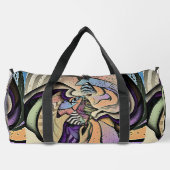 Multi Geo Swirl Duffle Bag (Rückseite)