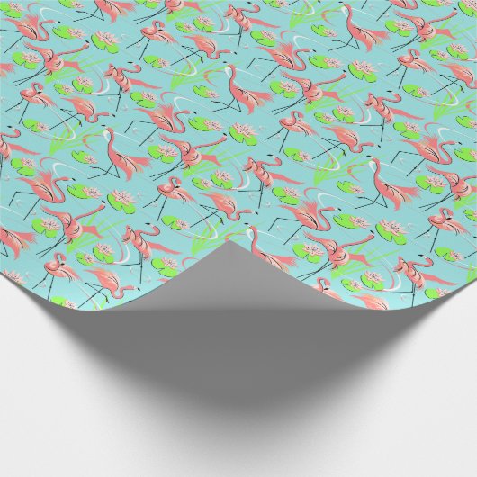 Multi Geschenkverpackung FlamingoFandango Geschenkpapier (Ecke)