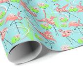 Multi Geschenkverpackung FlamingoFandango Geschenkpapier (Rolleneckpunkt)