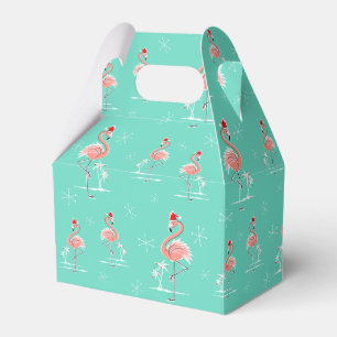 Multi Giebel des Weihnachtsflamingos Geschenkschachtel
