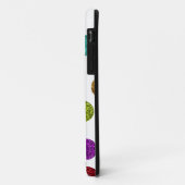 multi Glitterpunkt iPhone Fall Case-Mate iPhone Hülle (Hinten/Links)