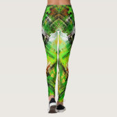 Multi-Graphics grunge Leggings (Rückseite)