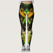 Multi-Graphics grunge Leggings (Vorderseite)
