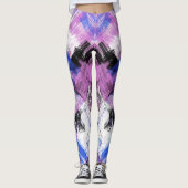 Multi-Graphics grunge Leggings (Vorderseite)