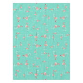 Multi großes Muster des Weihnachtsflamingos Tischdecke (Vorderseite)