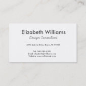 Multi hallo-Punkt-Visitenkarte Visitenkarte (Rückseite)