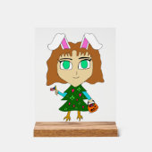 Multi Holiday Chibi Acrylschild (Vorderseite)