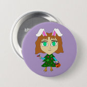 Multi Holiday Chibi Button (Vorne & Hinten)