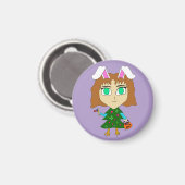 Multi Holiday Chibi Magnet (Vorderseite/Rückseite)