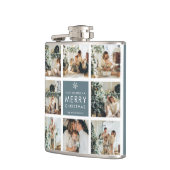 Multi-Holiday-Fotos | Frohe Weihnachten | Geschenk Flachmann (Links)